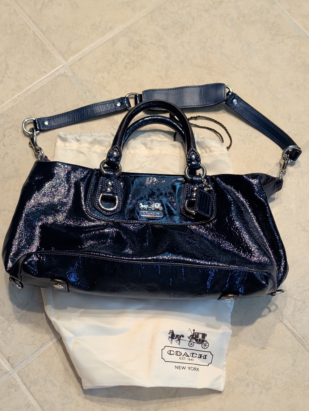 Coach Ashley Jade Carryall Satchel Purse